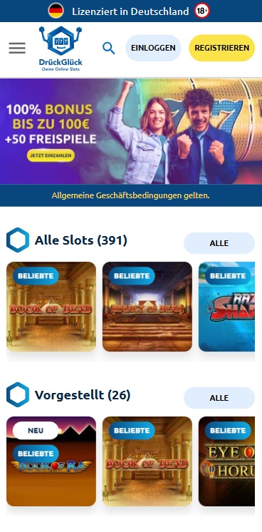 drueckglueck bonus