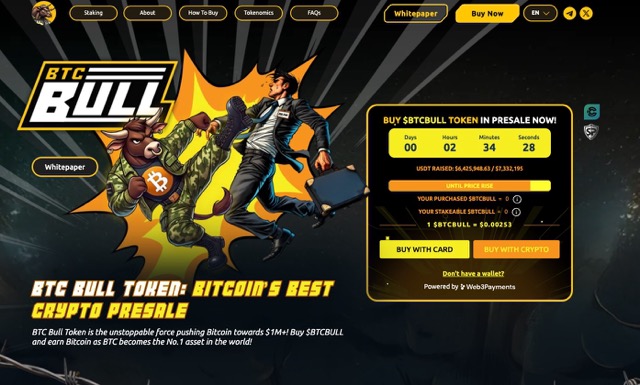 BTCBULL eelmüük lõpeb täna