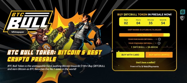 bitcoin bull - uus krüptoraha