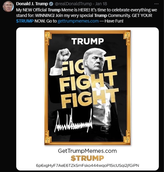 trump coin 
