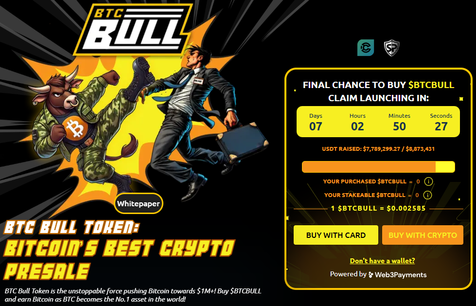 Bitcoin Bull eelmüük 7 päeva