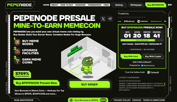 PeperNode eelmüük 29.08.2025