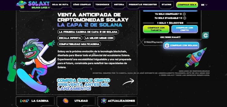 como comprar solaxy