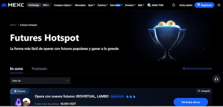 futuros bitcoin mexc