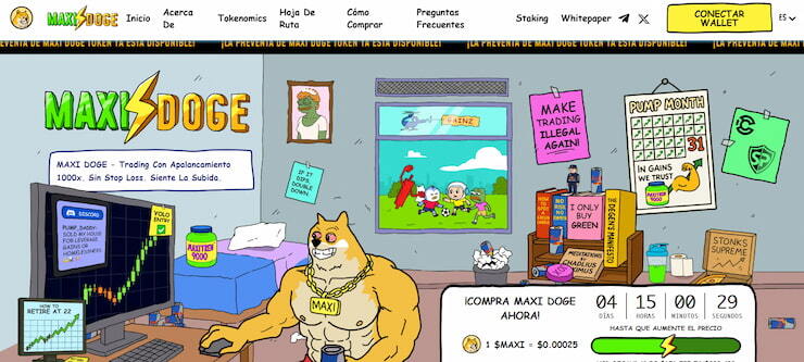 Maxi Doge, una alternativa referente a la prevision de Solana