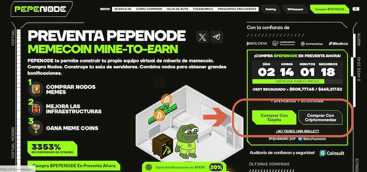 Pepenode es ideal para staking cripto