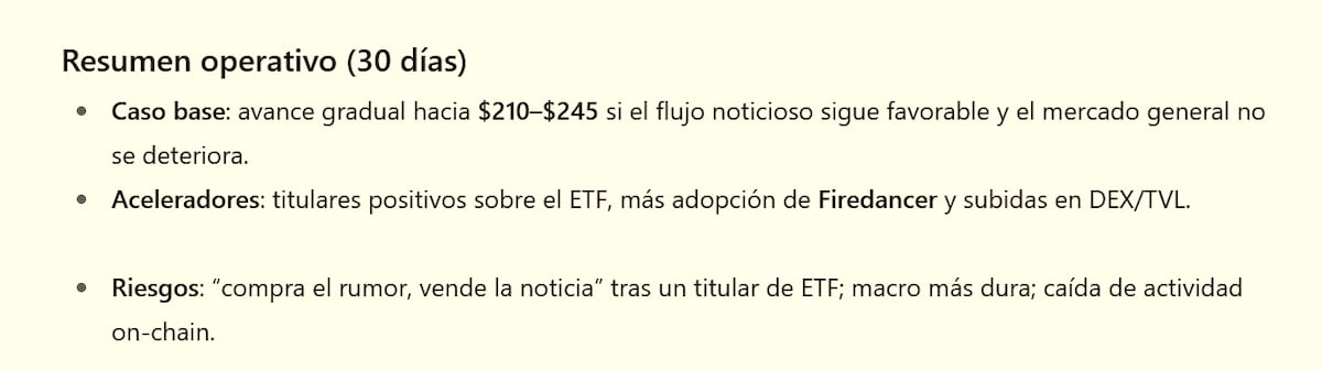ChatGPT estimaciones para el próximo mes