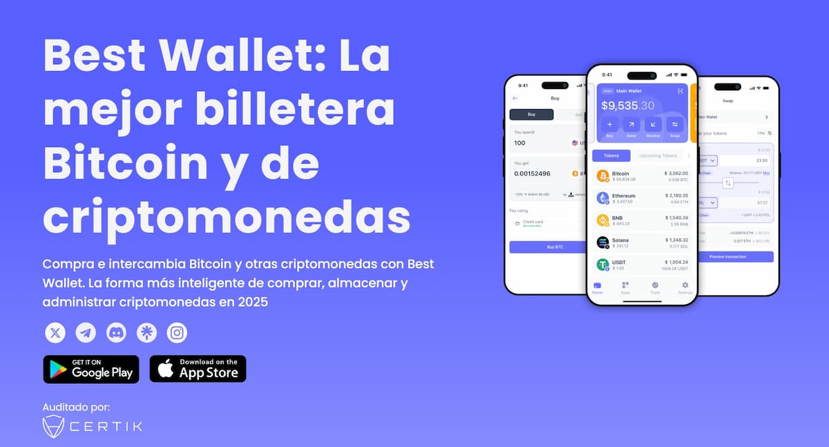Best Wallet ayudará a los usuarios de Arc de Circle, a gestionar mejor sus activos