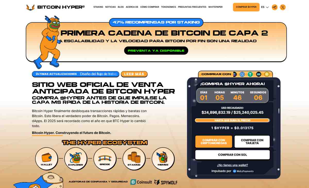 Bitcoin Hyper – la capa 2 ultrarrápida que impulsará a Bitcoin