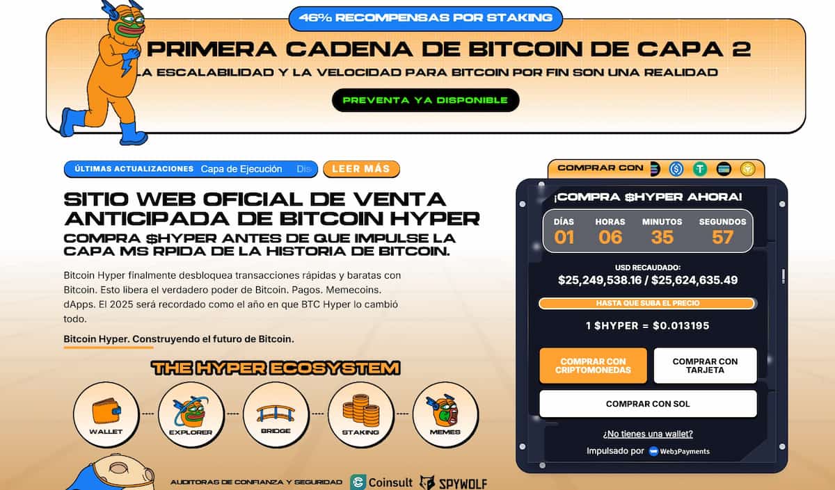 Bitcoin Hyper es una de las mejores criptomonedas para comprar ahora