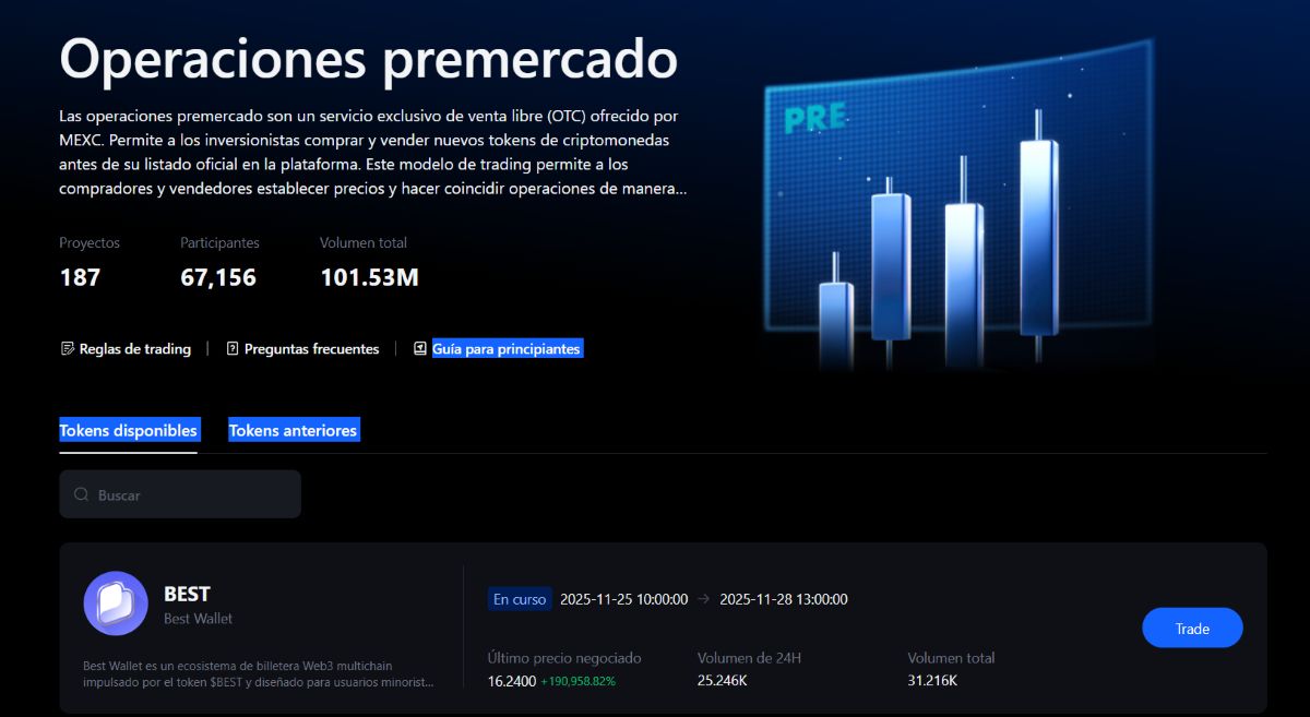 best token en mexc