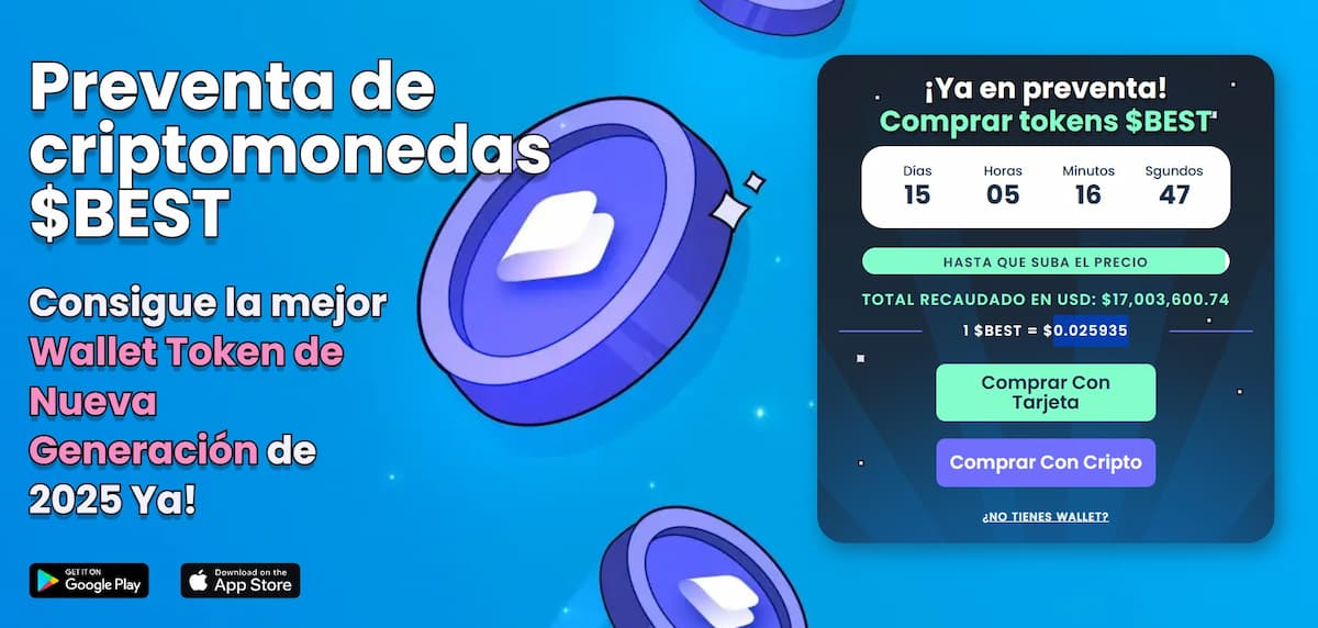 Gemini. Preventa del token nativo de Best Wallet