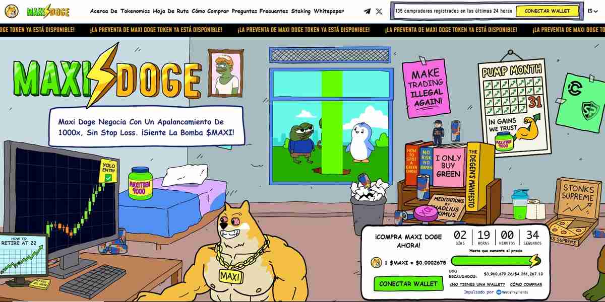 Maxi Doge- ico crypto