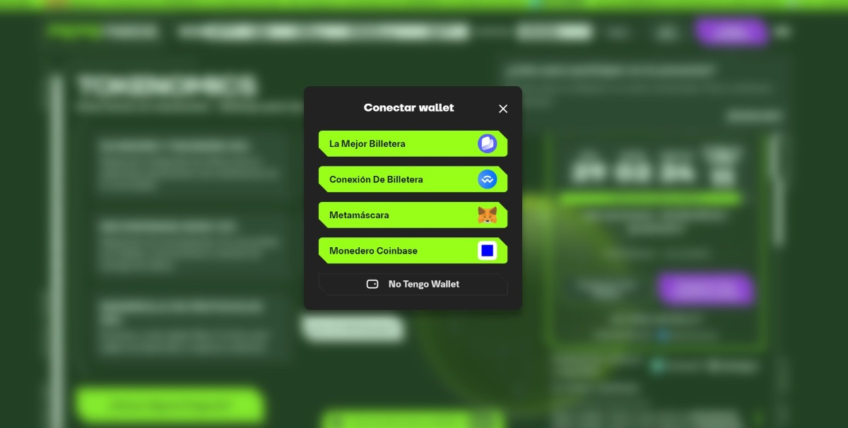 compra pepenode desde la página oficial de la preventa