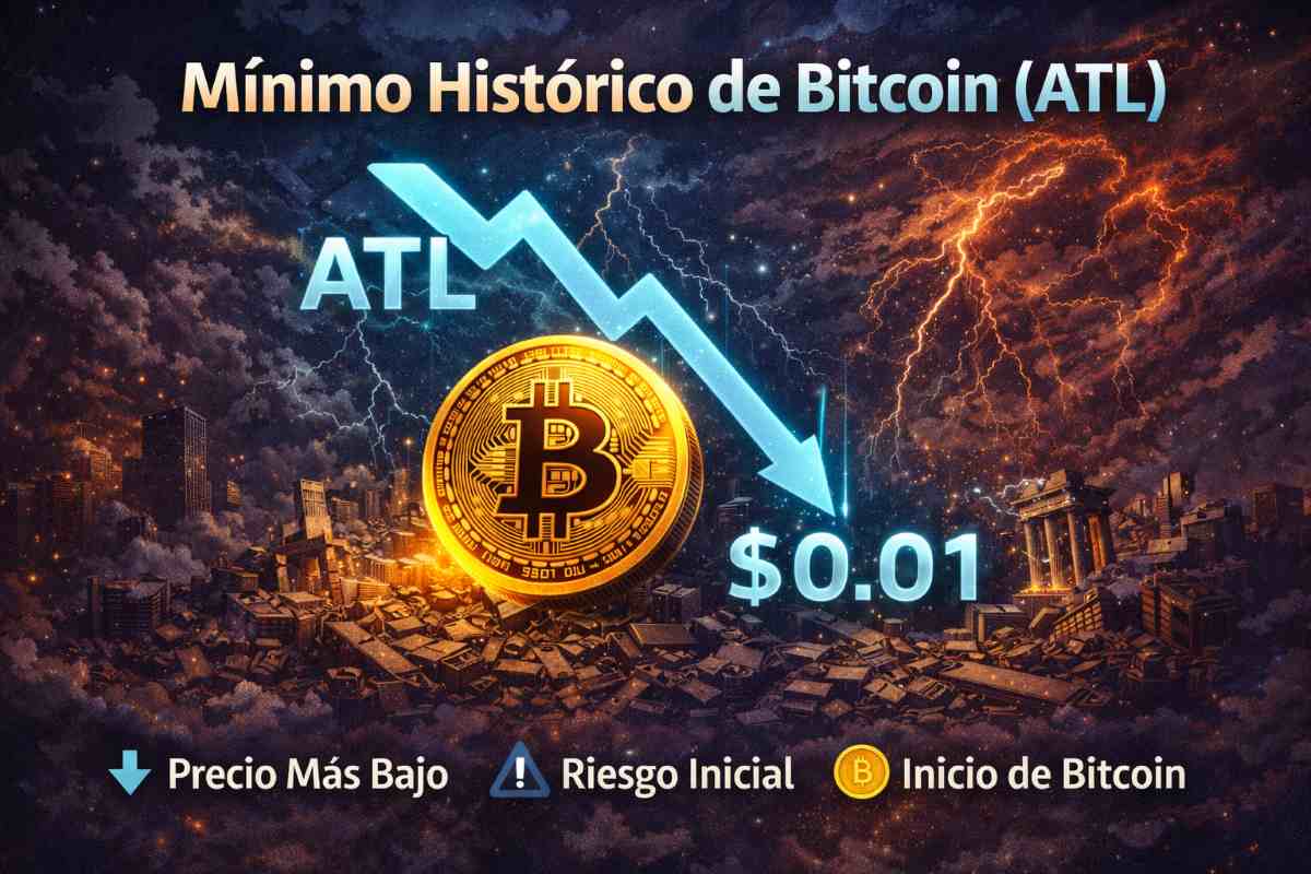 Mínimo Histórico de Bitcoin (ATL): dfinición y factores clave