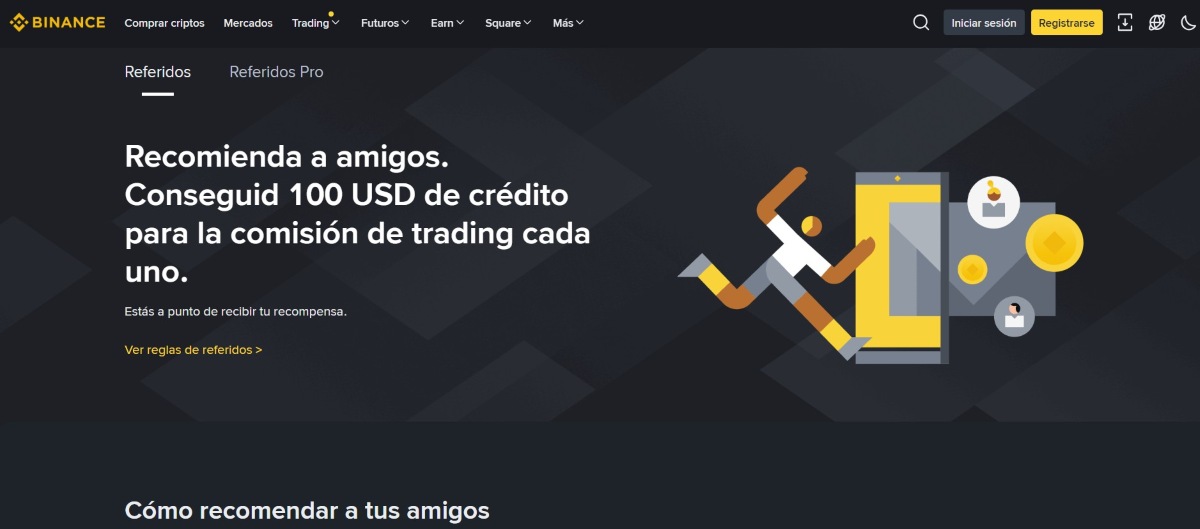 únete al programa de referidos de binance