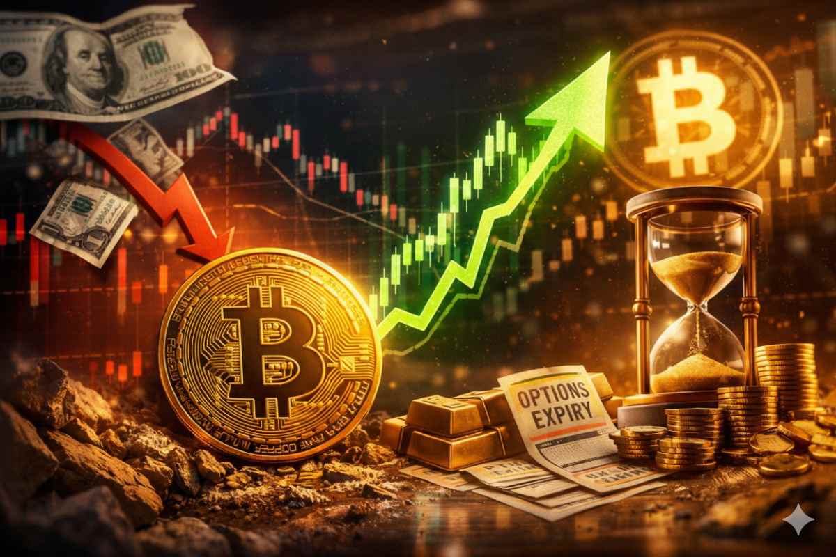 Previsión Bitcoin 2026: BTC busca explotar tras la caída del dólar