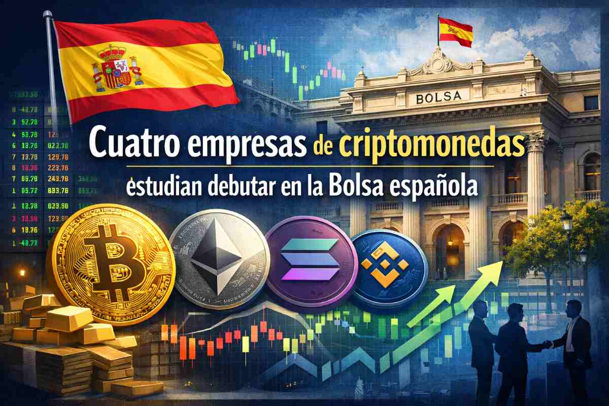 Empresas cripto exploran su salto a la Bolsa española