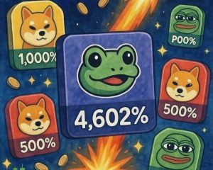 ¿Rally de las memecoins en Ethereum? Purple Frog explota un 4.602%, y este token apunta a un x1.000