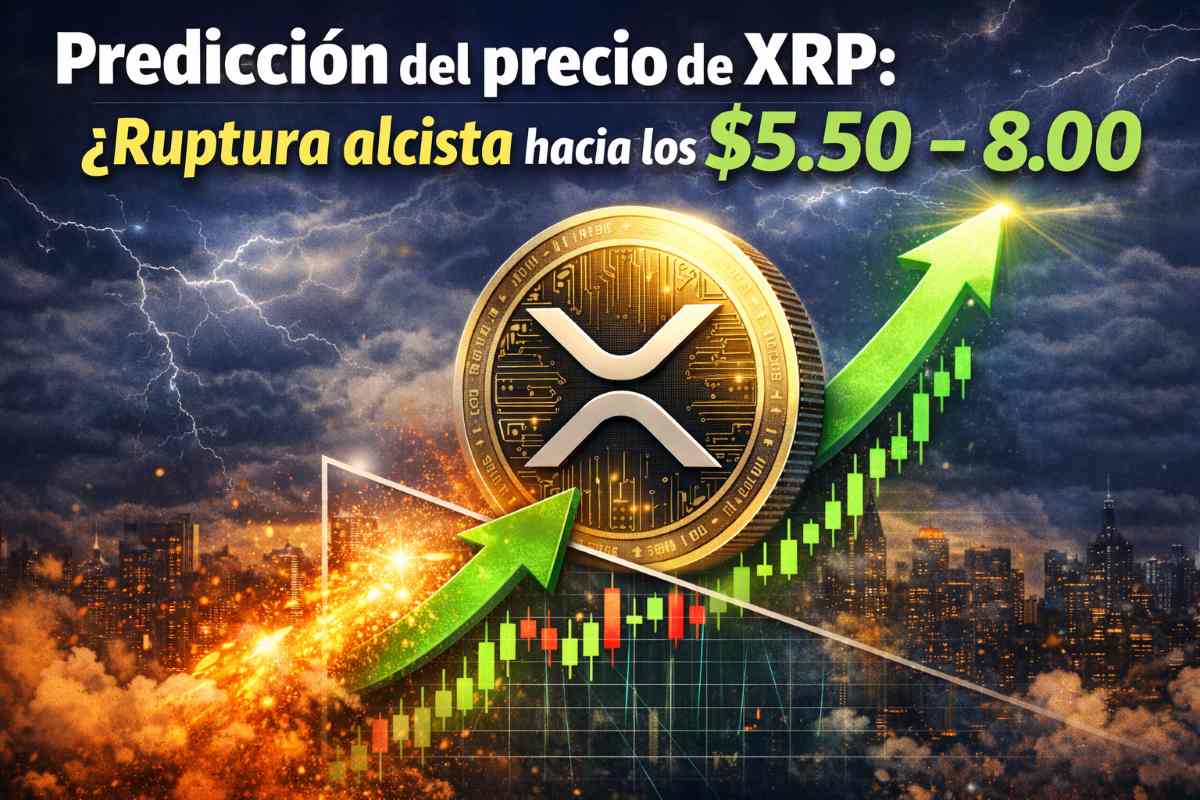 Precio de XRP: ¿Ruptura alcista hacia $5.50–$8 tras el rebote?