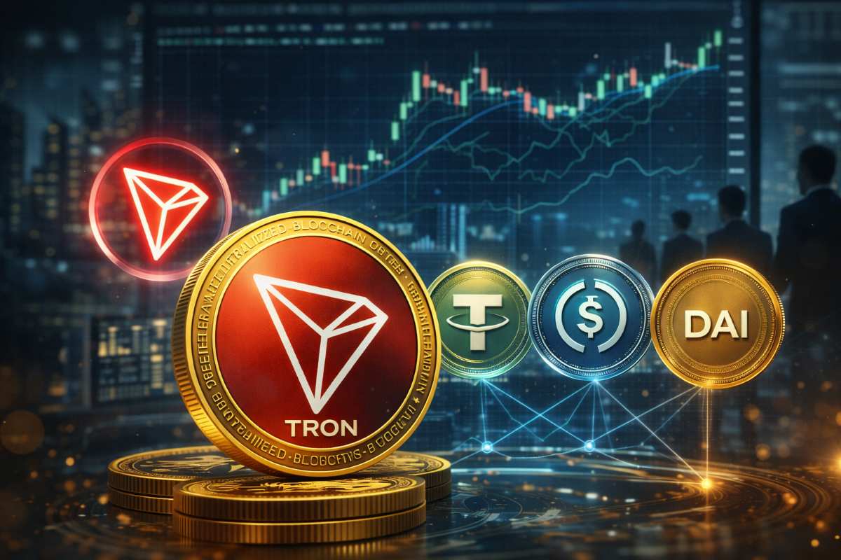 TRON lidera la red de stablecoins con asociaciones estratégicas