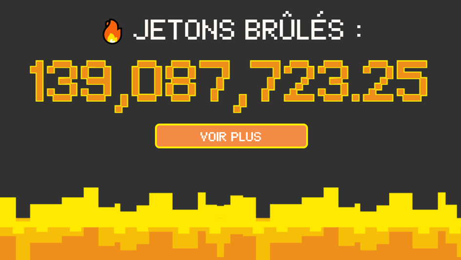 Jetons brulés catslap