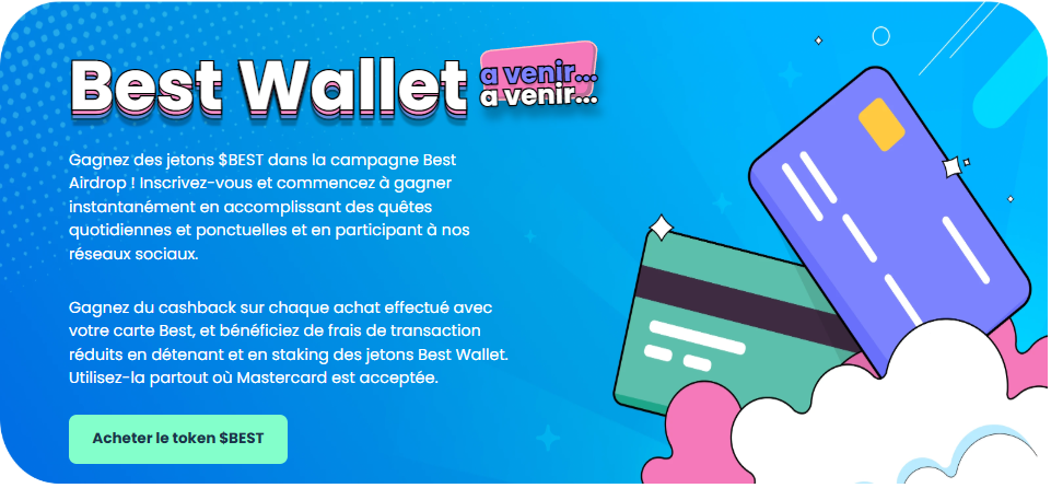 Best Wallet nouvelles fonctionnalités