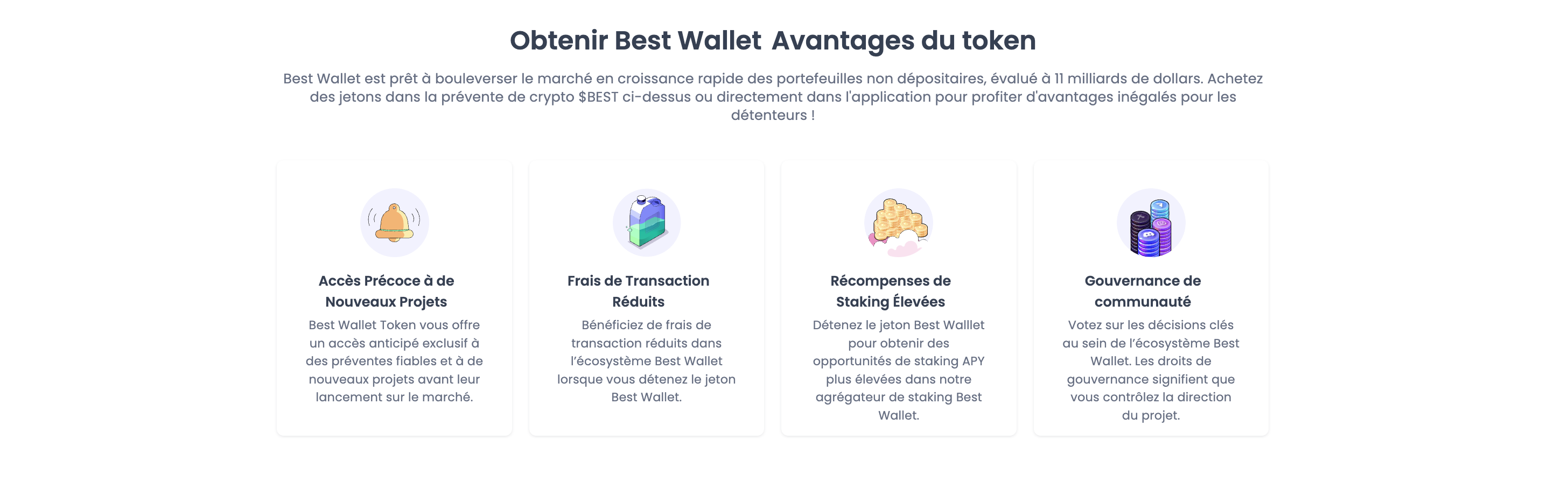 pourquoi acheter Best Wallet