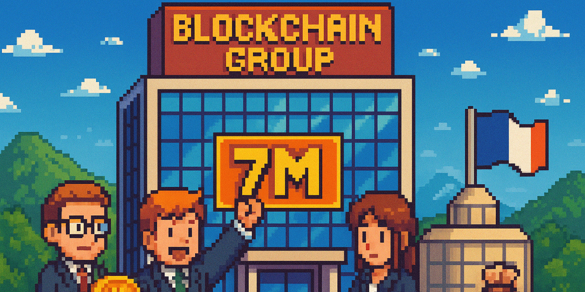 Blockchain Group lève 7M pour sa stratégie Bitcoin
