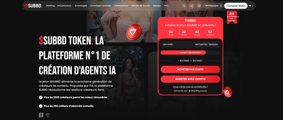 Prévente SUBBD