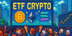 ETF crypto - un succès retentissant pour la vulgarisation des cryptomonnaies