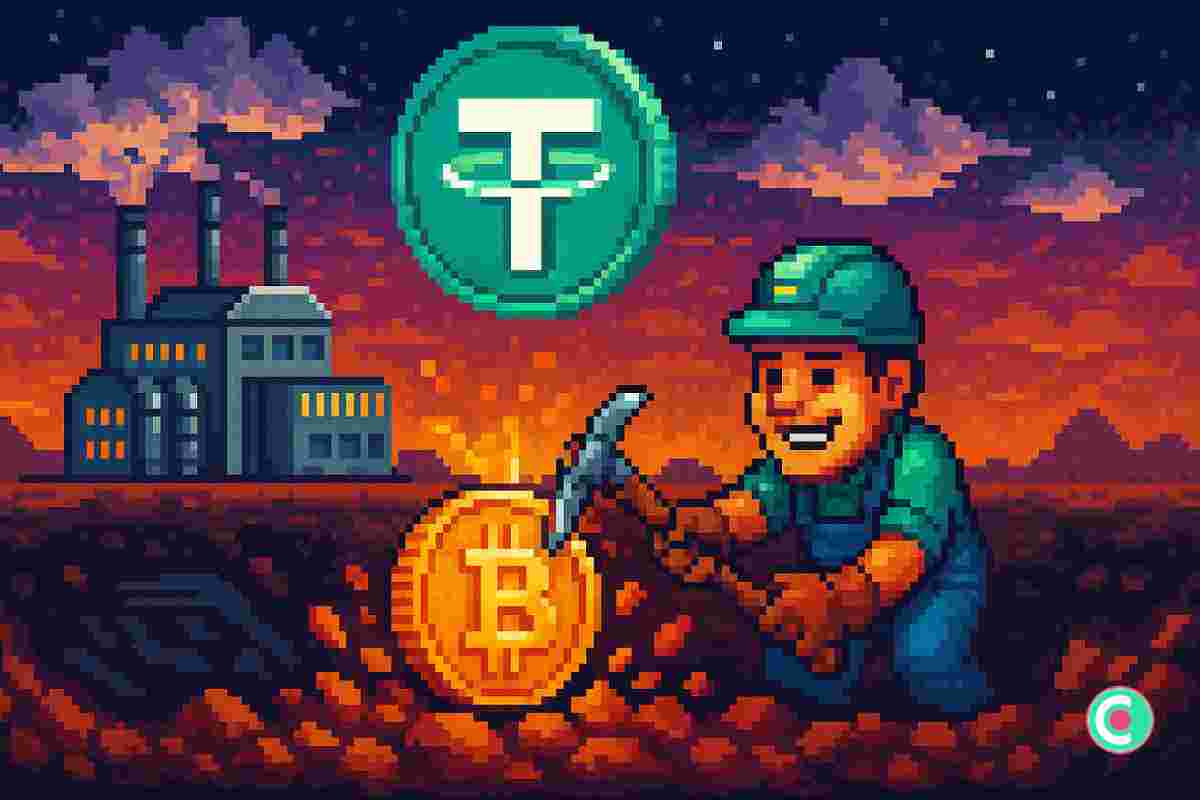 Tether se lance dans le minage de Bitcoin