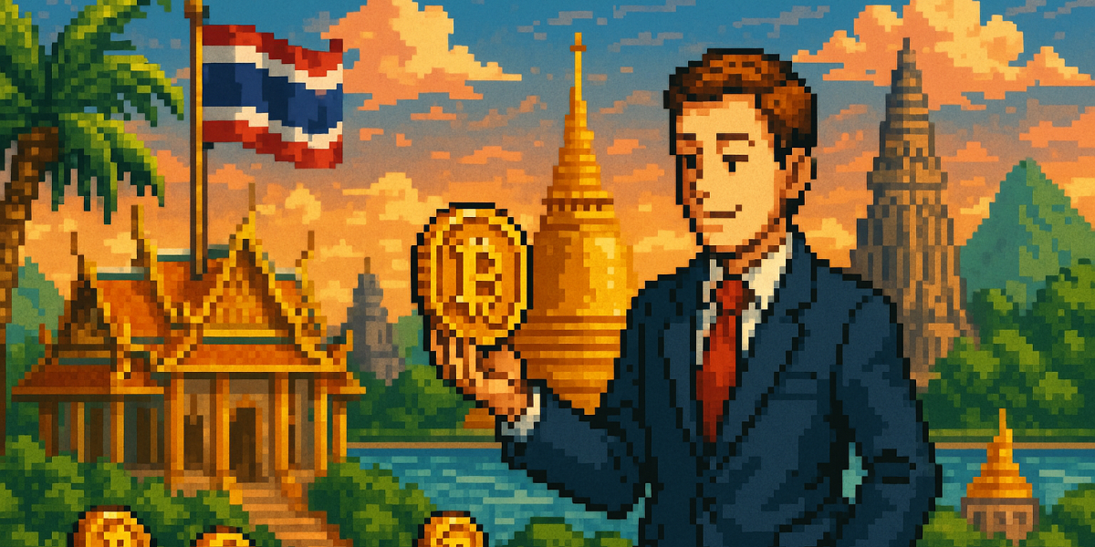Thaïlande - 5 ans d'exonération de plus-value sur les cryptos