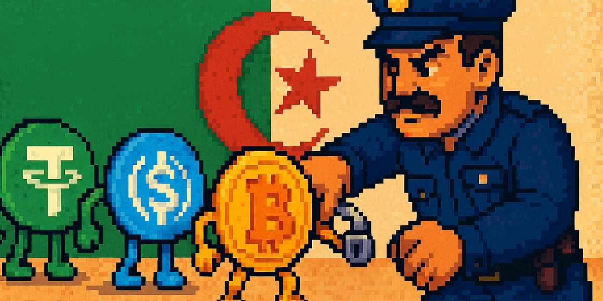 Algérie interdit les cryptomonnaies