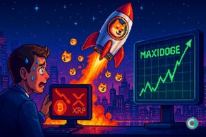 Maxidoge : Bitcoin et XRP chutent