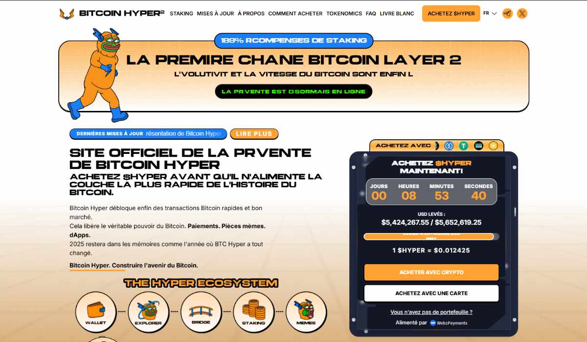 Bitcoin Hyper Homepage - 28.07.2025