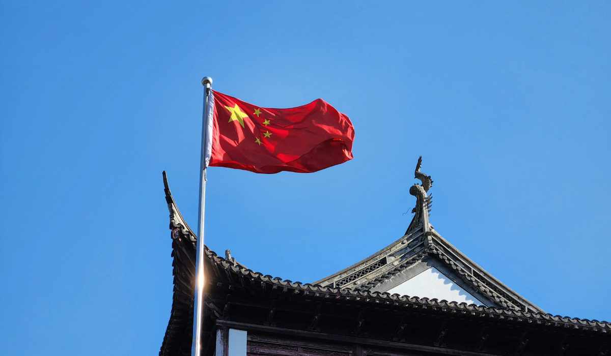 Chine drapeau