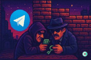 Marketplace crypto illicite : Telegram frappe du poing, sans effet