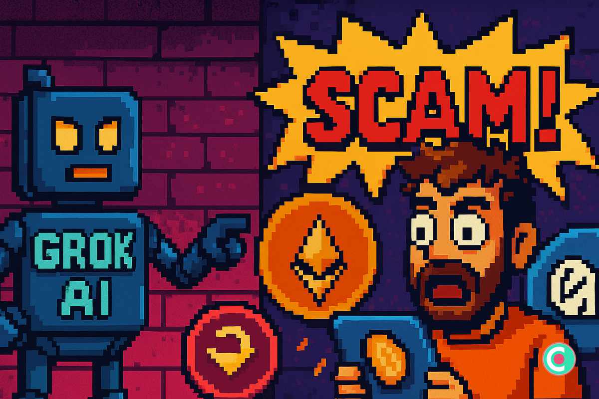 Quand Grok prend à partie un influenceur crypto