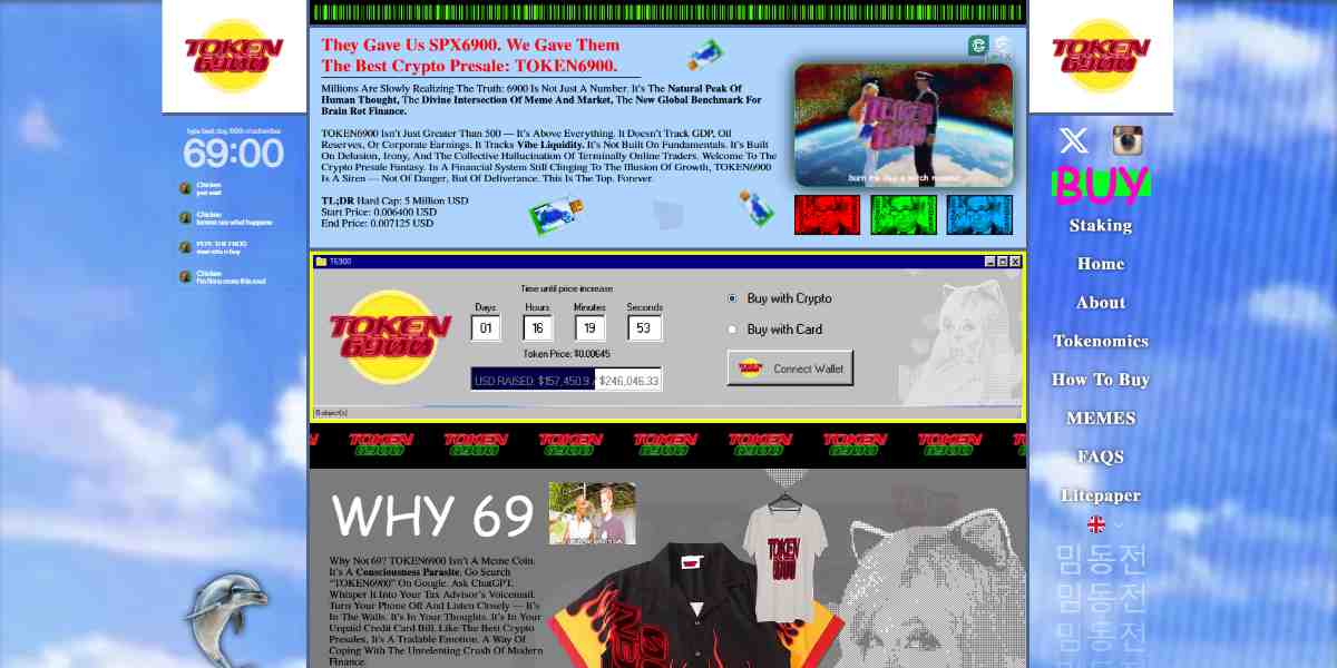 TOKEN 6900 Homepage
