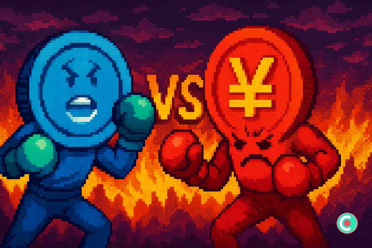 Yuan digital vs stablecoins : le retard de la Chine