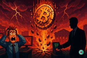 Bitcoin chute lourdement
