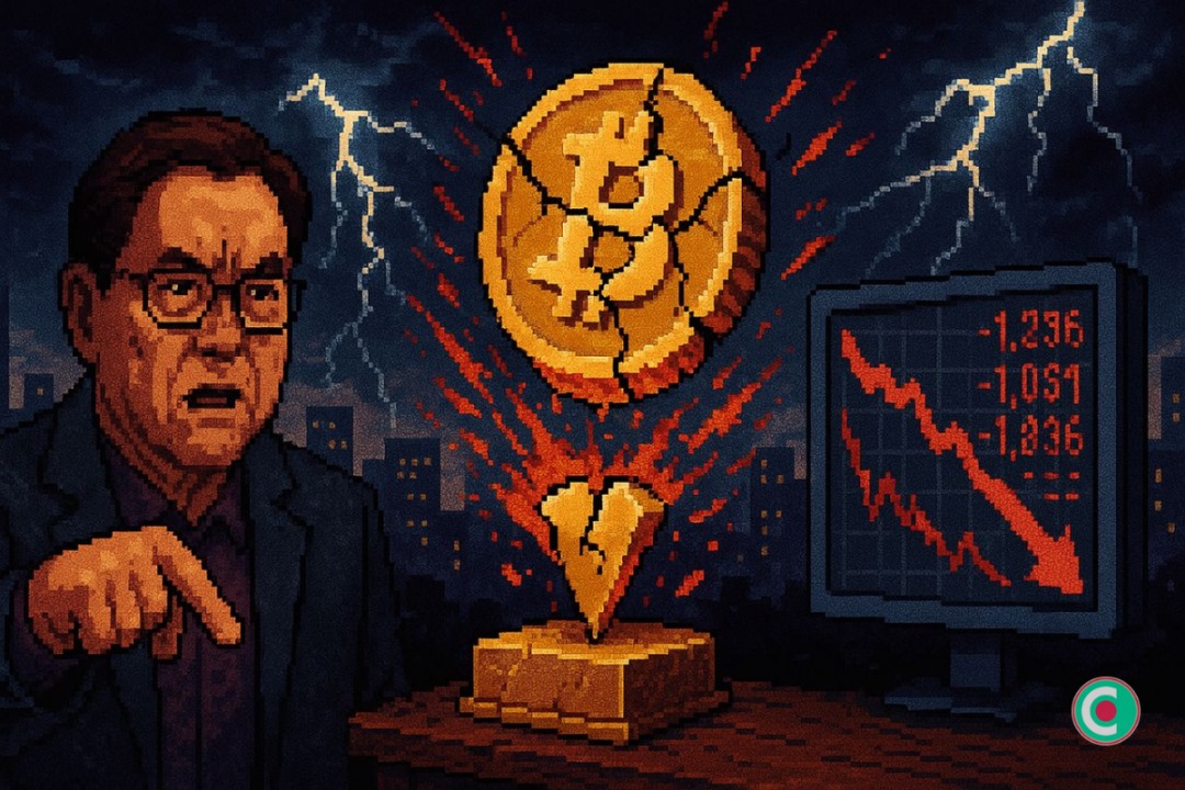 Robert Kiyosaki Chute bitcoin