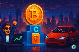 Coinbase surpasse Tesla