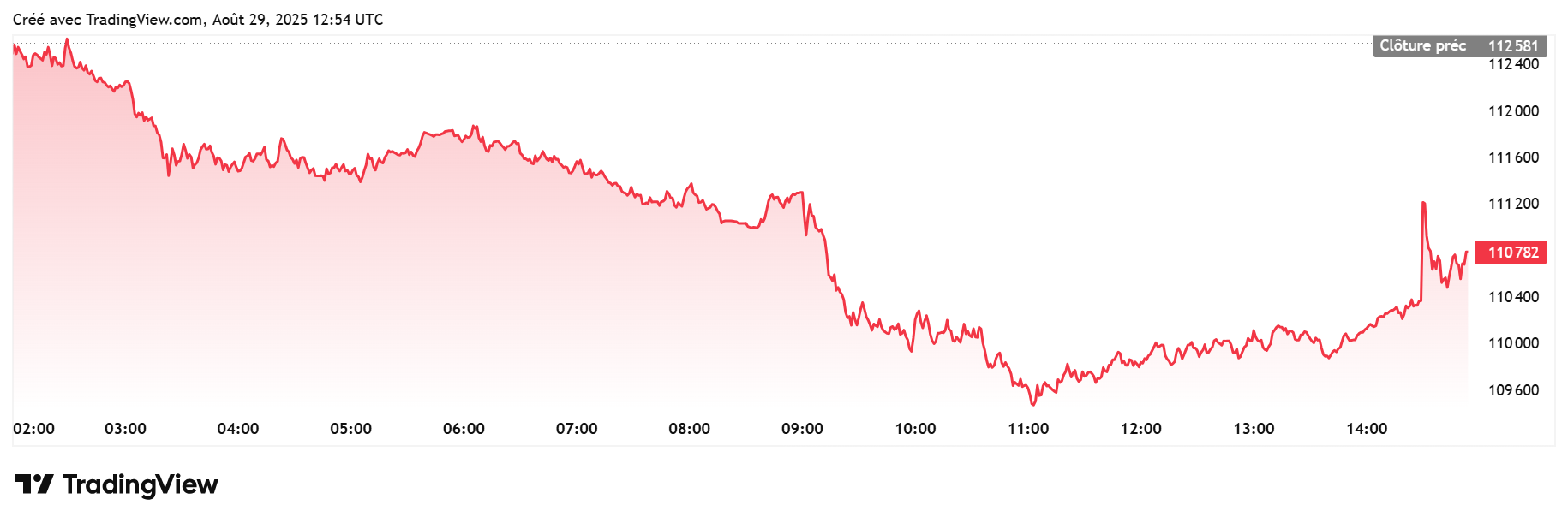 Bitcoin chute