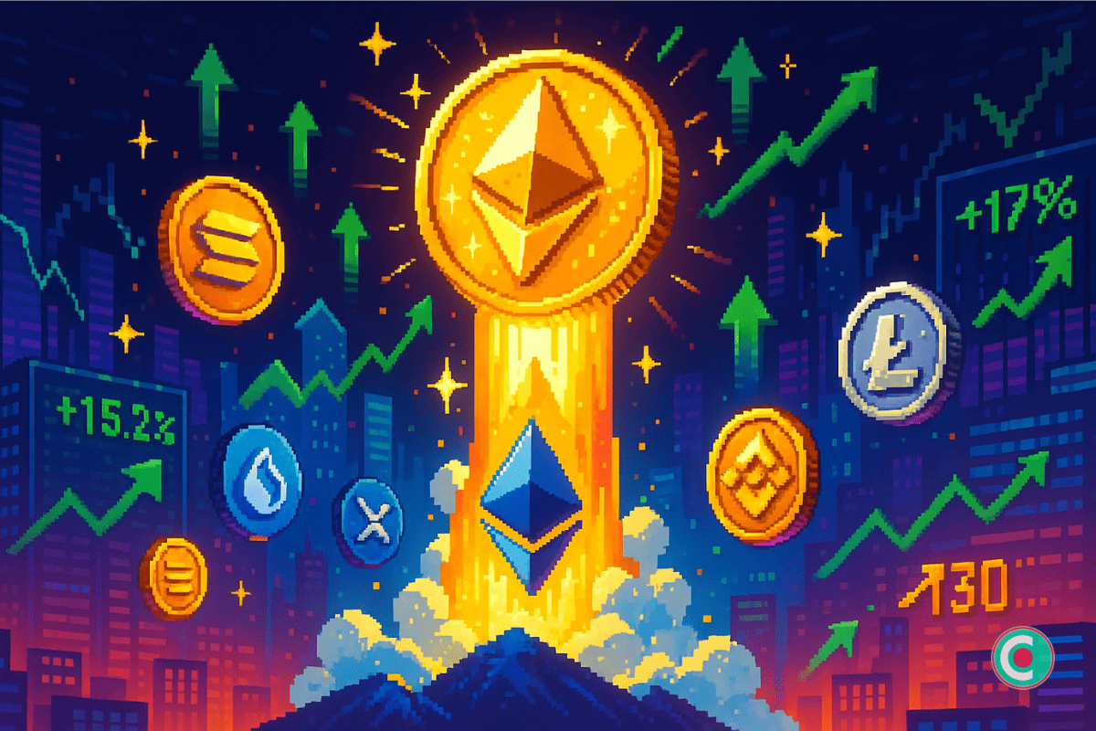 ETH va exploser et le bullrun des altcoins va commencer