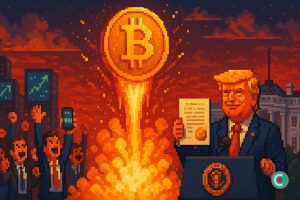 Trump bitcoin bouge
