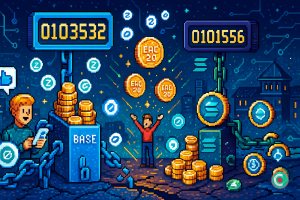 Le nombre de tokens créés sur Base dépasse celui de Solana