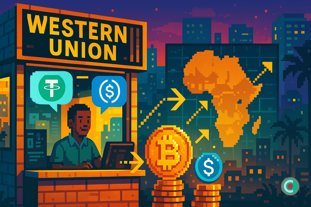 western union stablecoins afrique