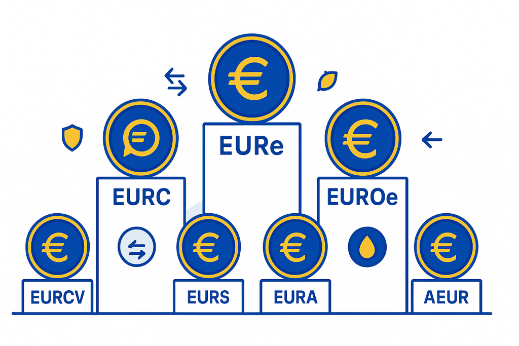 Quels sont les meilleurs stablecoins adossés à l’euro ?